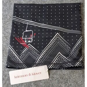 Krimson Klover Neck Gaiter Adrenaline Black Ski Apres NWT